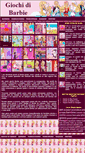 Mobile Screenshot of giochidibarbie.it